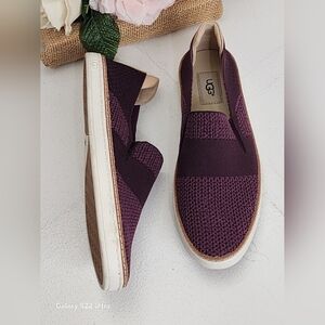 UGG Purple Slip-On Sneakers